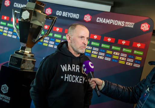 Headcoach Thomas Berglund of Luleå Hockey
