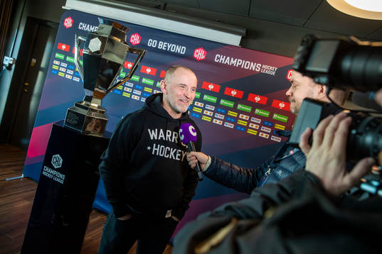 Headcoach Thomas Berglund of Luleå Hockey