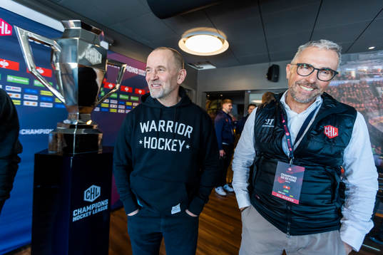Thomas Berglund, head coach of Luleå Hockey and Martin