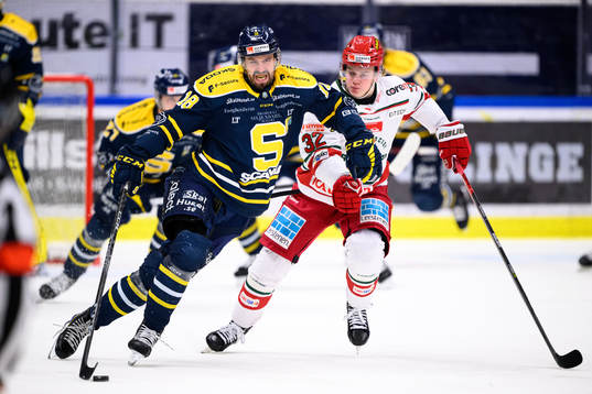 Södertäljes Linus Videll och Modos Theodor Niederbach