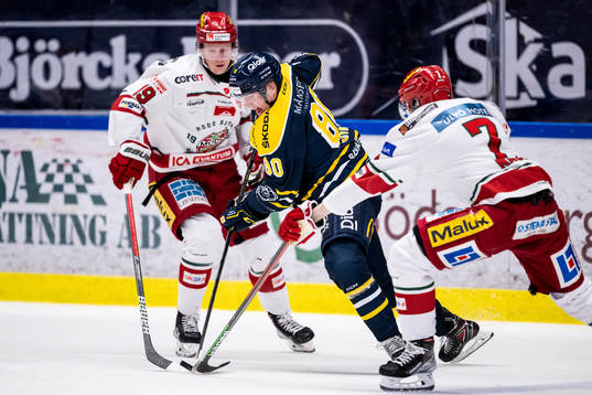 Modos Erik Karlsson och Pontus Näsén mot Södertäljes