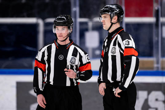 Domare Alexander Österberg och Domare Stefan Johansson