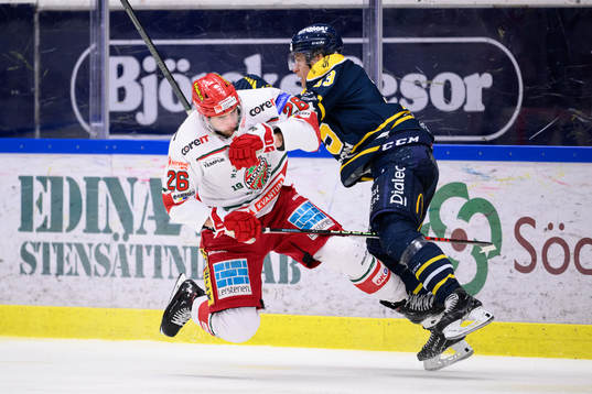 Modos Emil Wahlberg och Södertäljes Filiph Engsund
