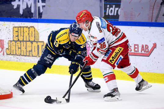 Södertäljes Filiph Engsund och Modos Sebastian Ohlsson