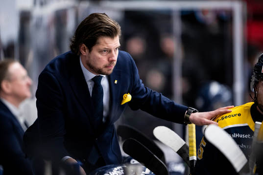 Södertäljes assisterande tränare Mattias Zackrisson