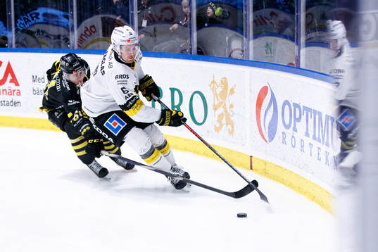 AIKs Adam Rockwood och Västerås Nicholas Albano
