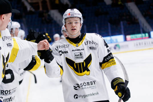Västerås Liam Dower Nilsson jublar