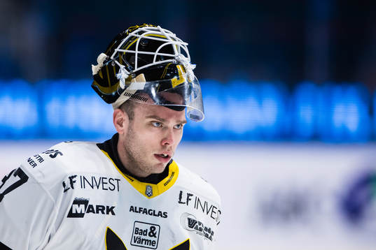 Västerås målvakt Johan Gustafsson