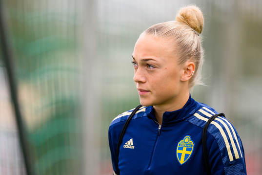 Hanna Bennison of the Swedish women's national football