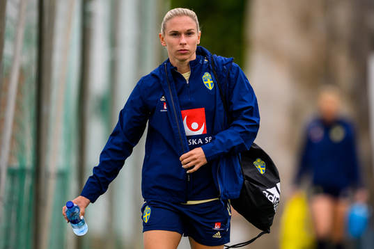 Jonna Andersson of the Swedish women's national football