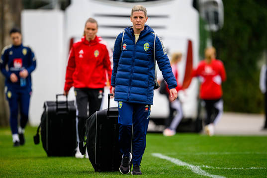 Olivia Schough of the Swedish women's national football