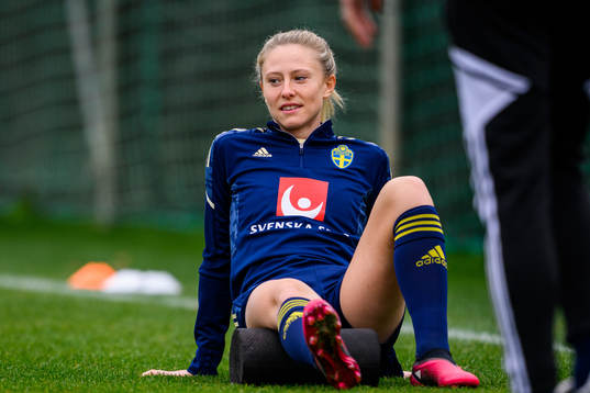Rebecka Blomqvist of the Swedish women's national football