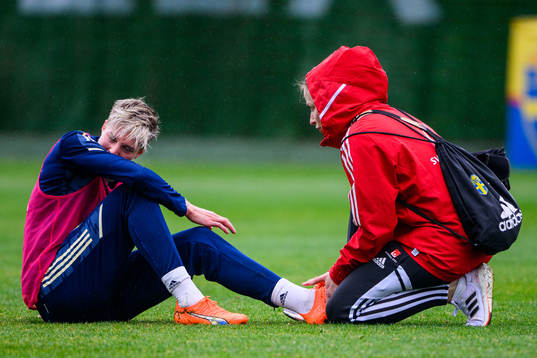 Lina Hurtig of the Swedish women's national football team