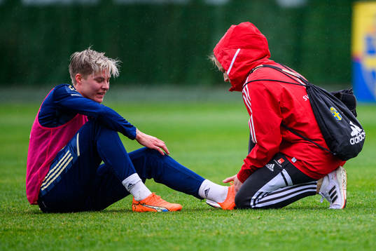 Lina Hurtig of the Swedish women's national football team