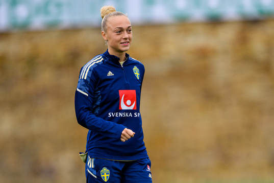 Hanna Bennison of the Swedish women's national football