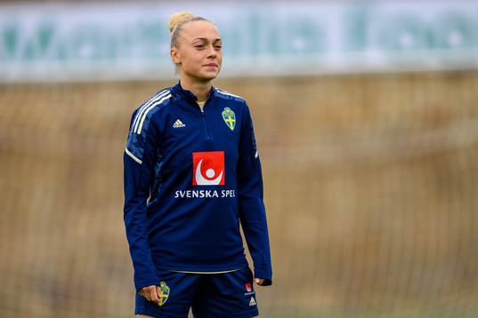 Hanna Bennison of the Swedish women's national football