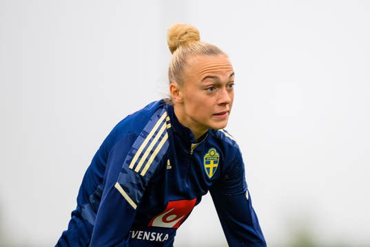 Hanna Bennison of the Swedish women's national football