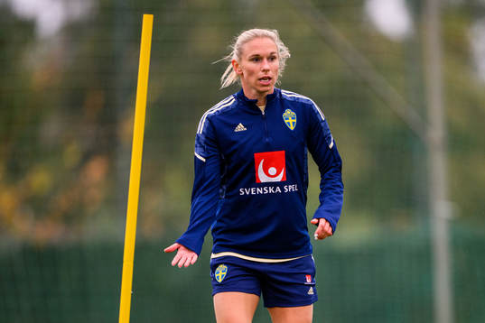 Jonna Andersson of the Swedish women's national football
