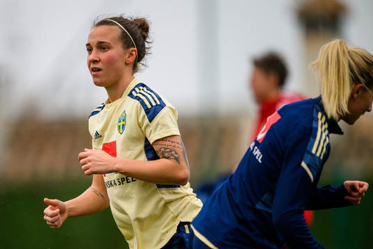 Julia Zigiotti Olme of the Swedish women's national