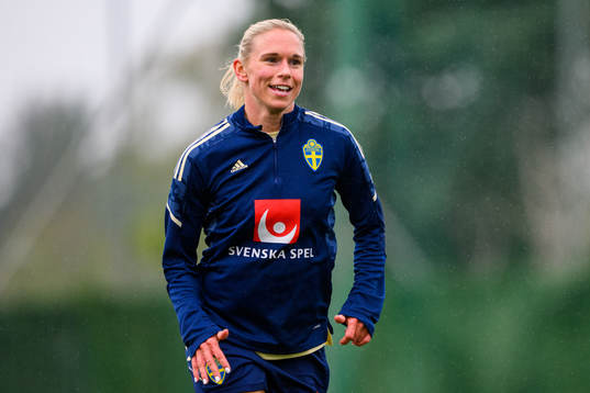 Jonna Andersson of the Swedish women's national football