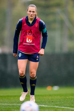 Magdalena Eriksson of the Swedish women's national football