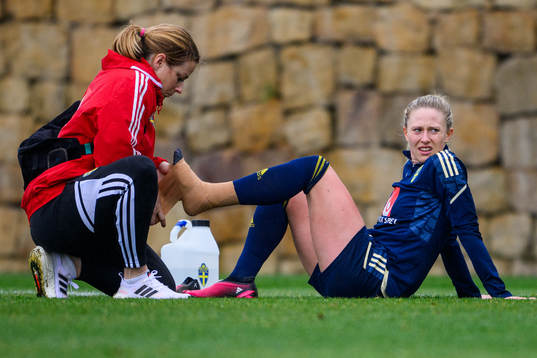 Rebecka Blomqvist of the Swedish women's national football