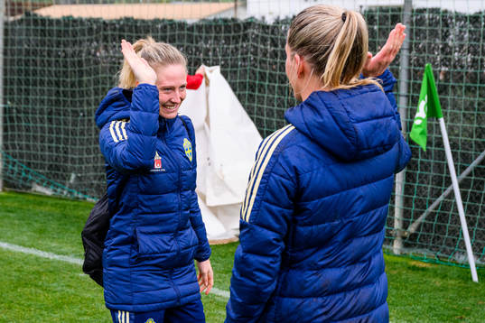 Rebecka Blomqvist of the Swedish women's national football