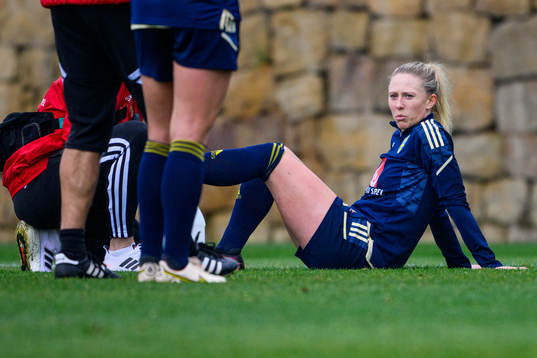 Rebecka Blomqvist of the Swedish women's national football