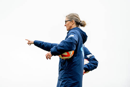 Hege Riise, head coach of the Norwegian women's national