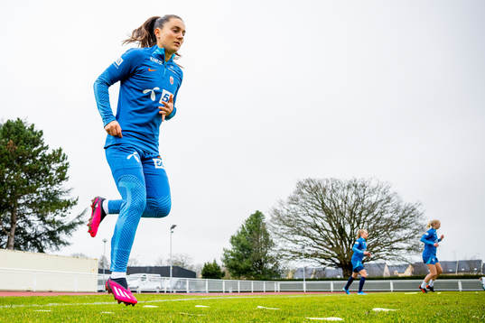 Vilde Bøe Risa of the Norwegian women's national football