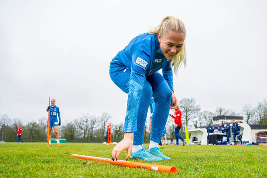 Guro Bergsvand of the Norwegian women's national football