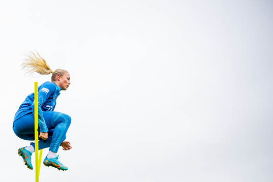 Guro Bergsvand of the Norwegian women's national football