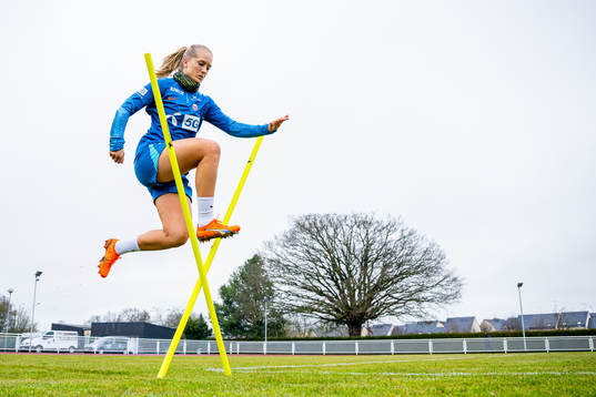 Amalie Eikeland of the Norwegian women's national football