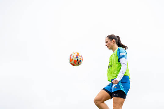 Tuva Hansen of the Norwegian women's national football team
