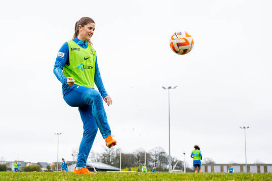 Maren Mjelde of the Norwegian women's national football team