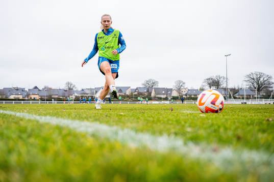 Thea Bjelde of the Norwegian women's national football team