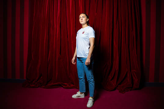 Vilde Bøe Risa of the Norwegian women's national football
