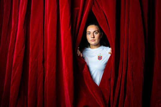 Vilde Bøe Risa of the Norwegian women's national football