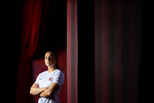 Vilde Bøe Risa of the Norwegian women's national football