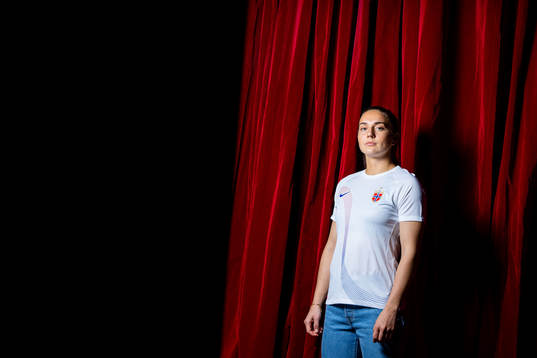 Vilde Bøe Risa of the Norwegian women's national football