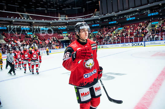 Malmö Redhawks Thomas Schemitsch jublar