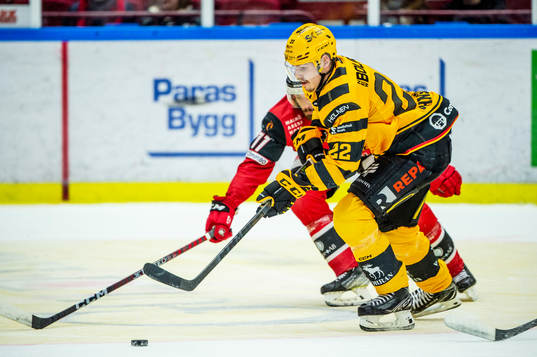 Skellefteås Jonathan Johnsson mot Malmö Redhawks Markus