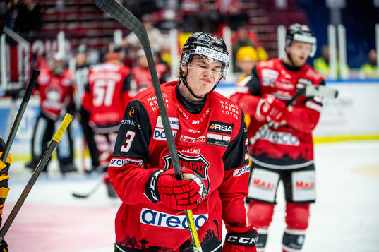 Malmö Redhawks Nuutti Viitasalo deppar