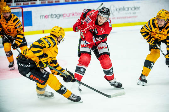 under ishockeymatchen i SHL mellan Malmö Redhawks och