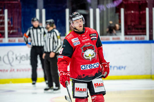 Malmö Redhawks Carl Söderberg deppar