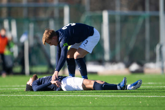 Helsingborgs Ali Suljić har ont, Casper Widell med på bild