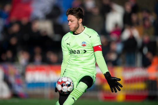 Helsingborgs målvakt Kalle Joelsson