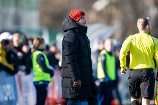 Helsingborgs Huvudtränare Mattias Lindström