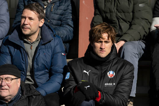 Spelaragent Stefan Selakovic och Helsingborgs Thomas Rogne