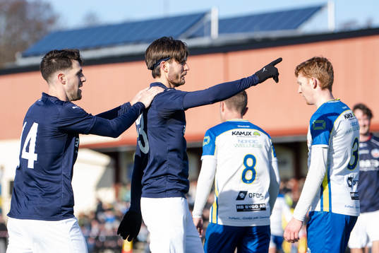 Helsingborgs Oliver Stojanović Fredin, målskytt Wilhelm